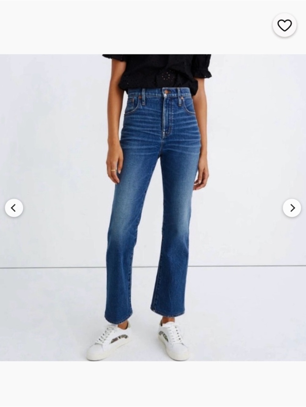 Madewell slim demi-boot /straight size 25